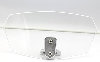 Amazon | オートバイ汎用 気流調整可能なボルトオン 可変ウインド